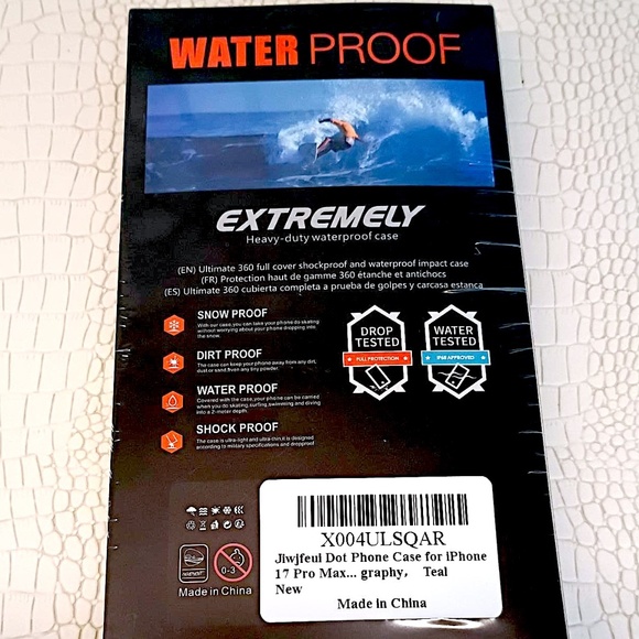 New Special Order Jiwjfeul Extremely Heavy Duty Waterproof Case iPhone 17 ProMax - Picture 2 of 4